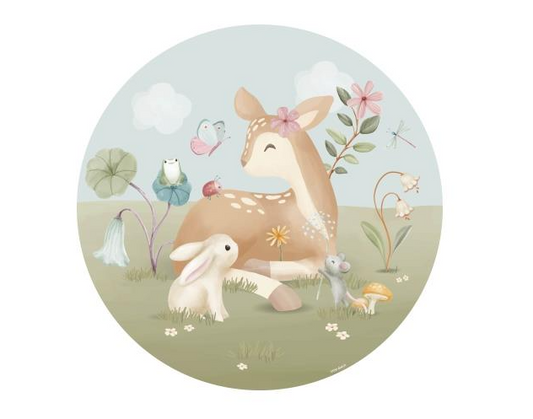 Cercle de papier peint fairy