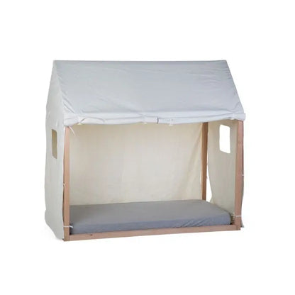 Toile lit cabane tipi