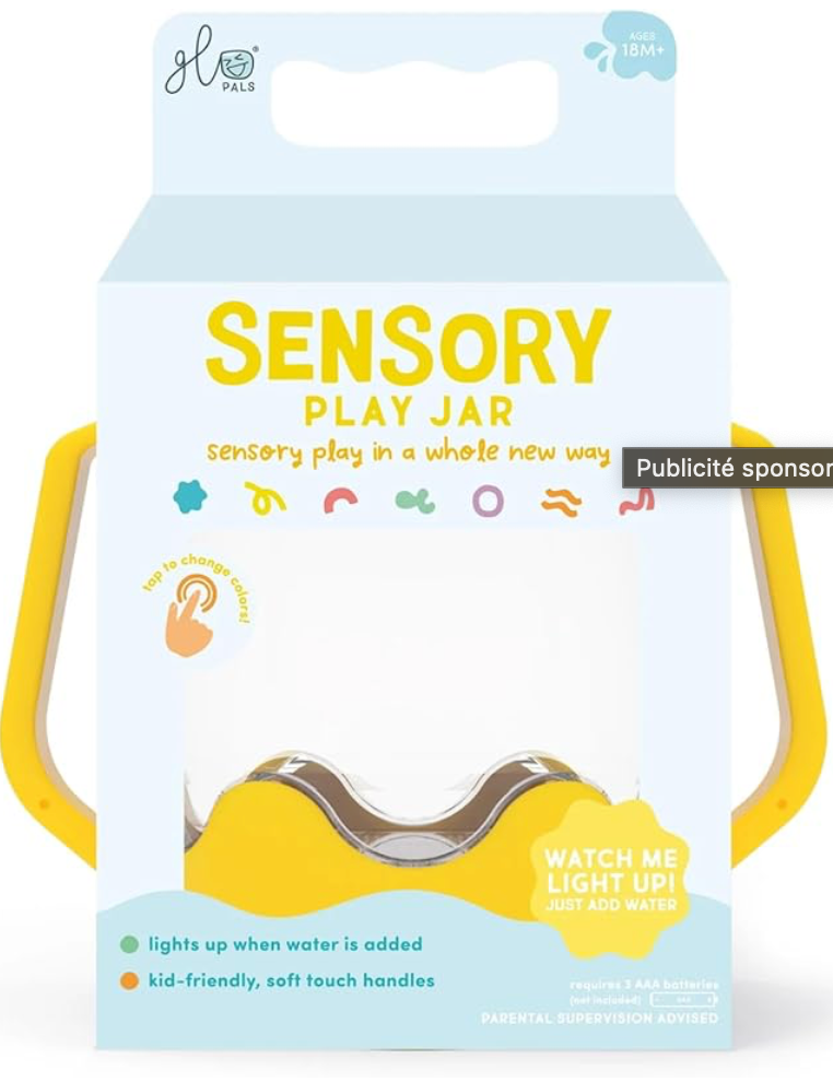 Bocal de jeu sensoriel