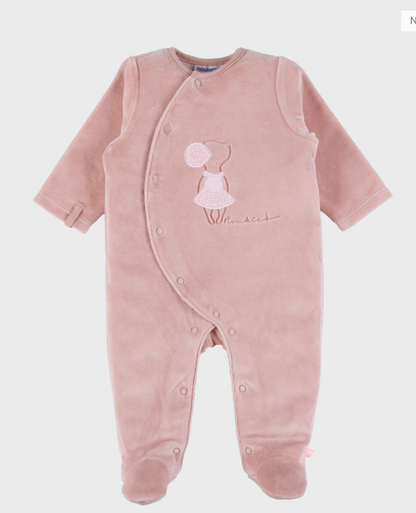 Pyjama en velours souris