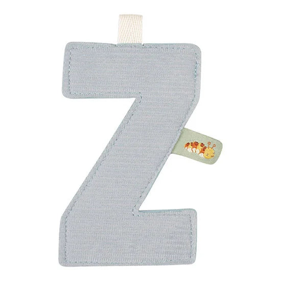 Lettre en tissu Z