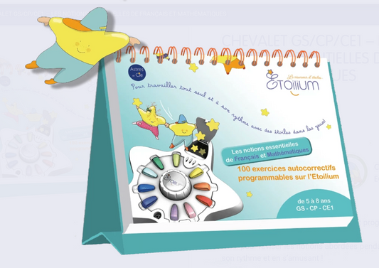 Chevalet pédagogique pour Etoilium - Notions essentielles de français et mathématiques 5/8 ans