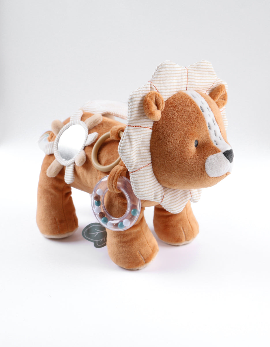 Peluche d'activités Babou en Veloudoux et mousseline