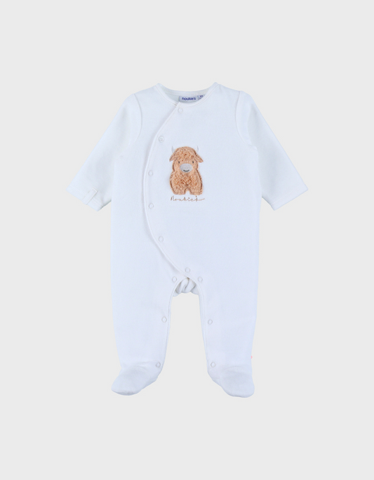 Pyjama en velours fluffy