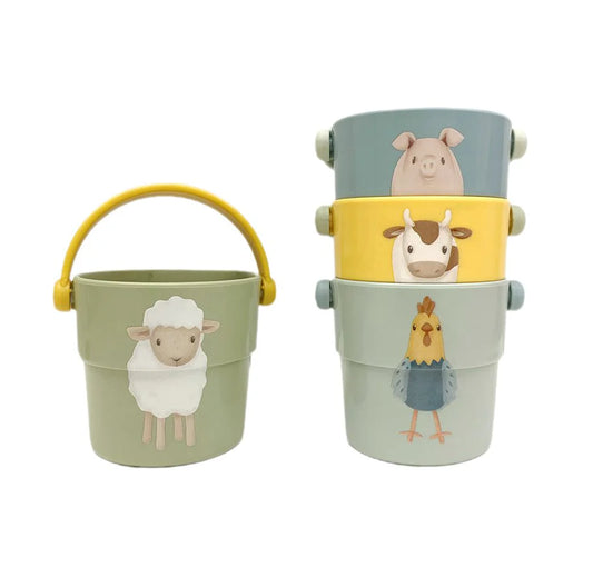 Gobelets de bain Little farm
