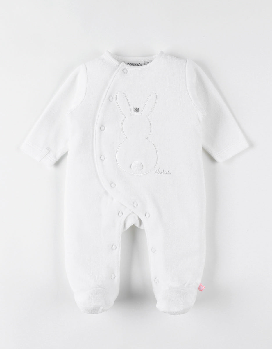 Pyjama en velours lapin