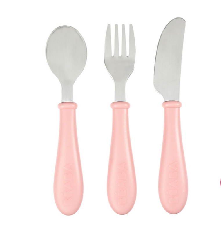 Set de 3 couverts en inox