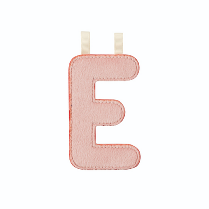 Lettre en tissu e