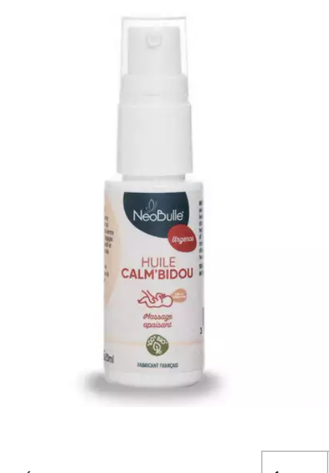 Huile aromathérapie Calm'bidou