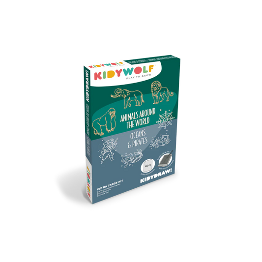 Recharge de cartes pour tablette Kidydraw mini