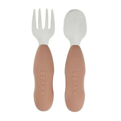 Lot de 2 pré couverts inox