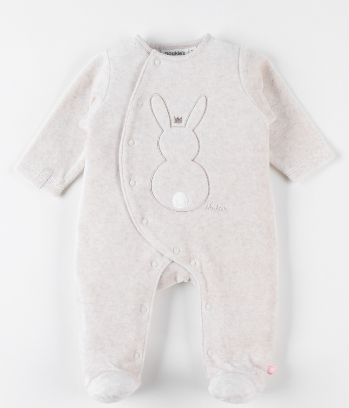 Pyjama en velours lapin