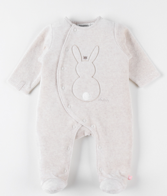 Pyjama en velours lapin