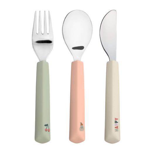 Set de 3 couverts en inox