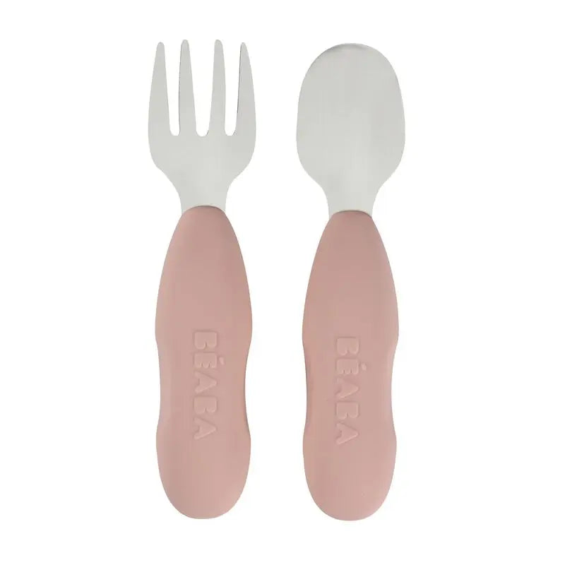 Lot de 2 pré couverts inox