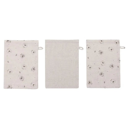 Gant de toilette mousseline