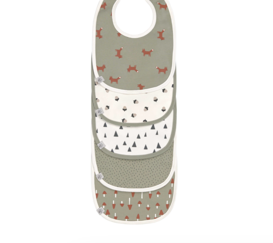 Bavoirs imperméables (lot de 5)