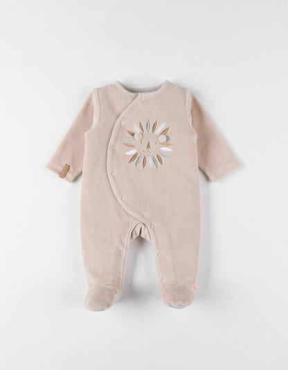 Pyjama en velours cotele, lion