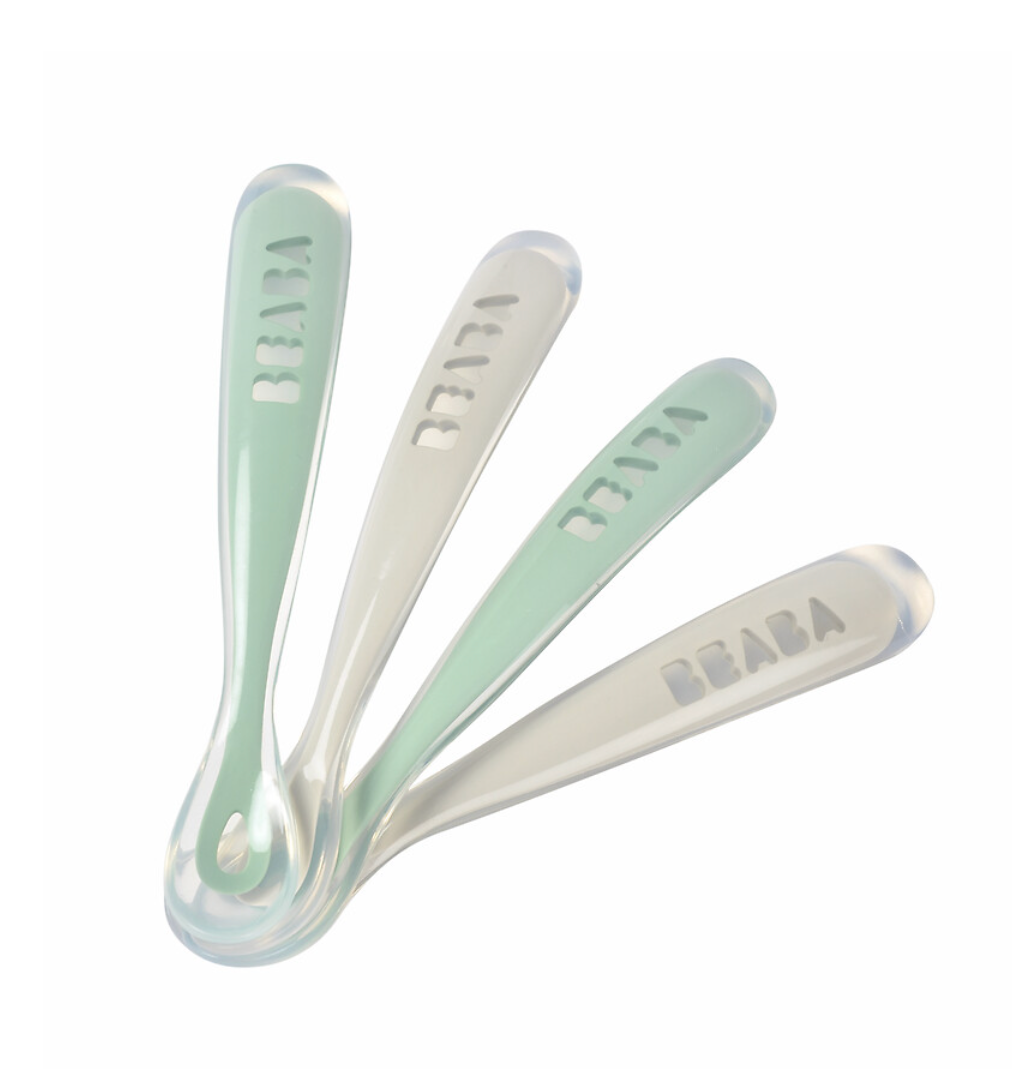 4 cuillères silicone premier âge