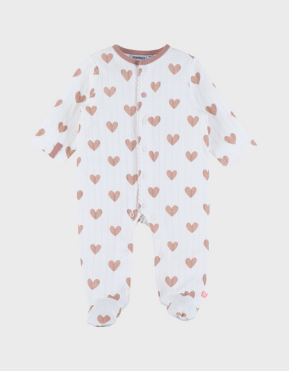 Pyjama coton pointelle