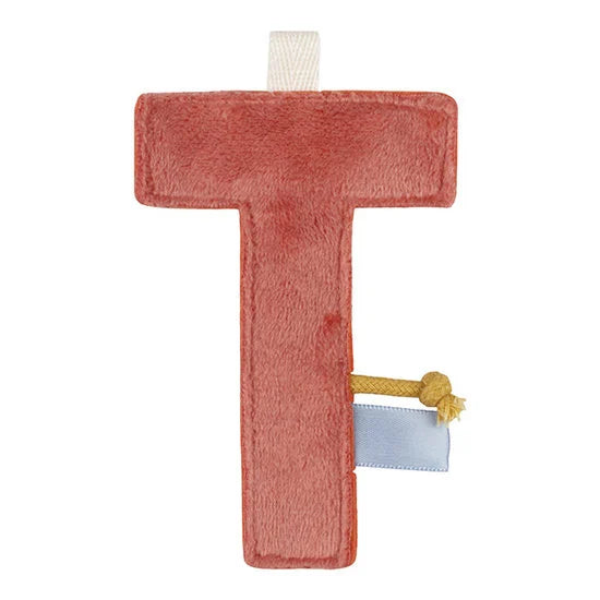 Lettre en tissu T
