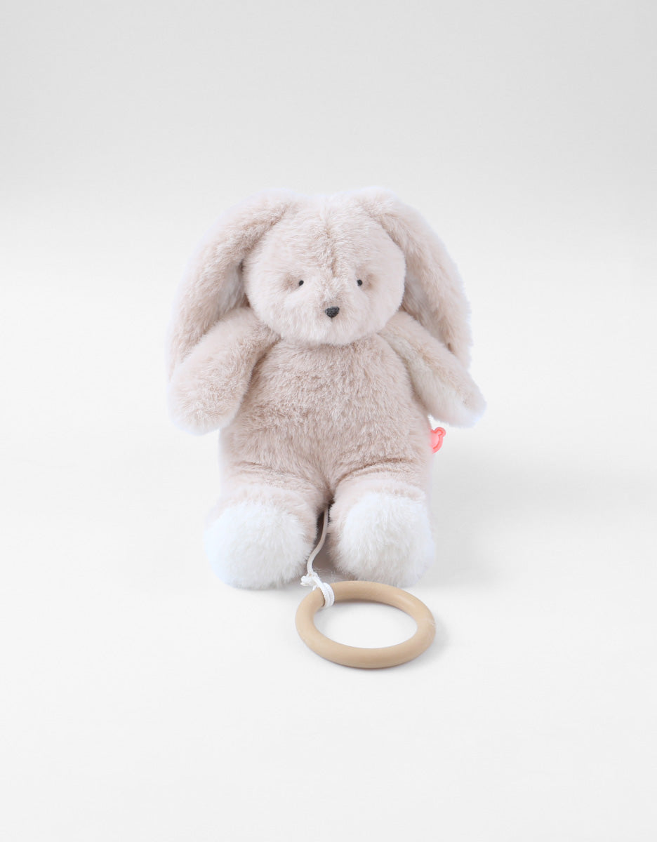 Peluche mini musicale moka