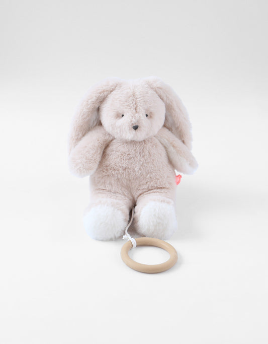 Peluche mini musicale moka