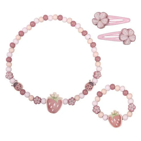 Set bijoux Fraises