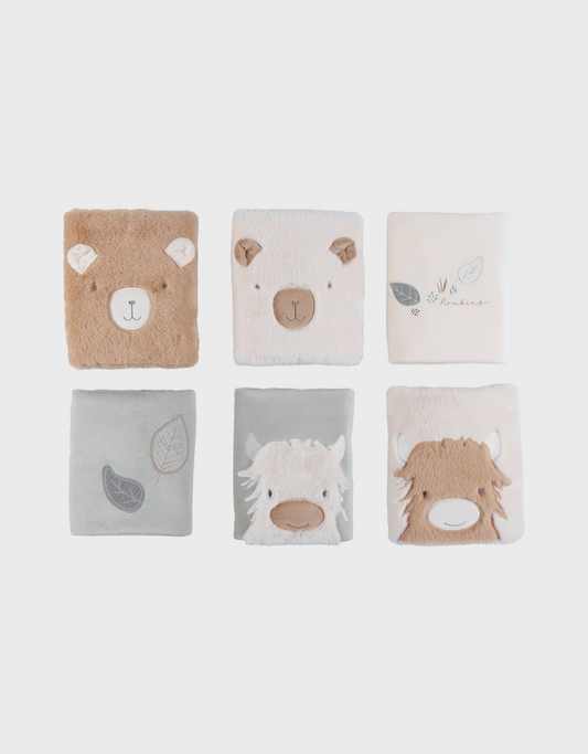 Lot de 6 protèges barreaux pour Lit parc Fluffy, Lily et Orso