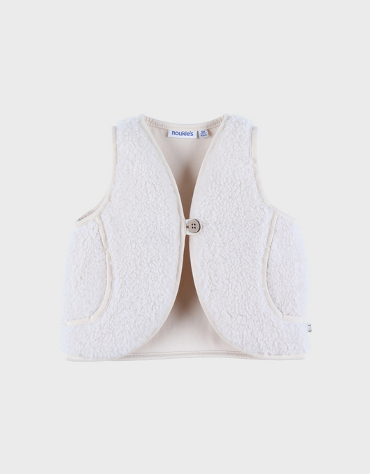 Veste sans manches sherpa