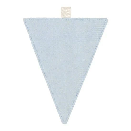 Lettre en tissu drapeau