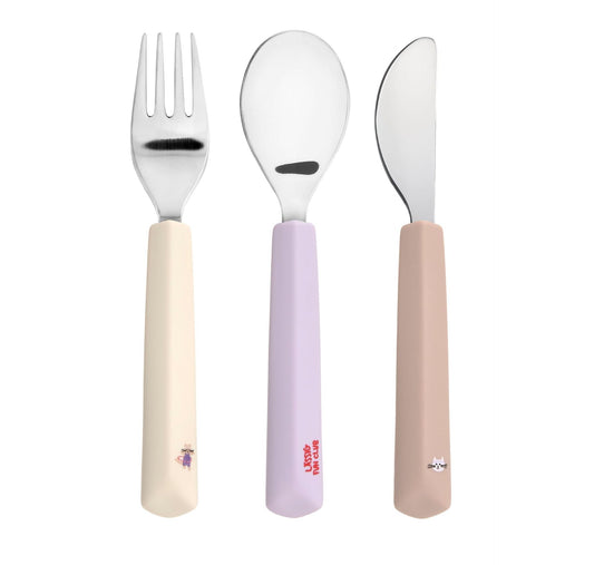 Couverts pour enfants Tiny Team, Chat Fourchette, Cuillère et Couteau (copie)