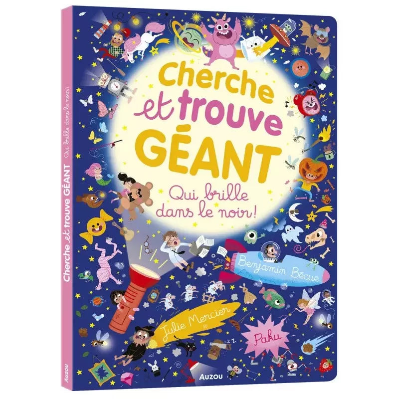 Chercher et trouve géant -  Qui brille dans le noir!