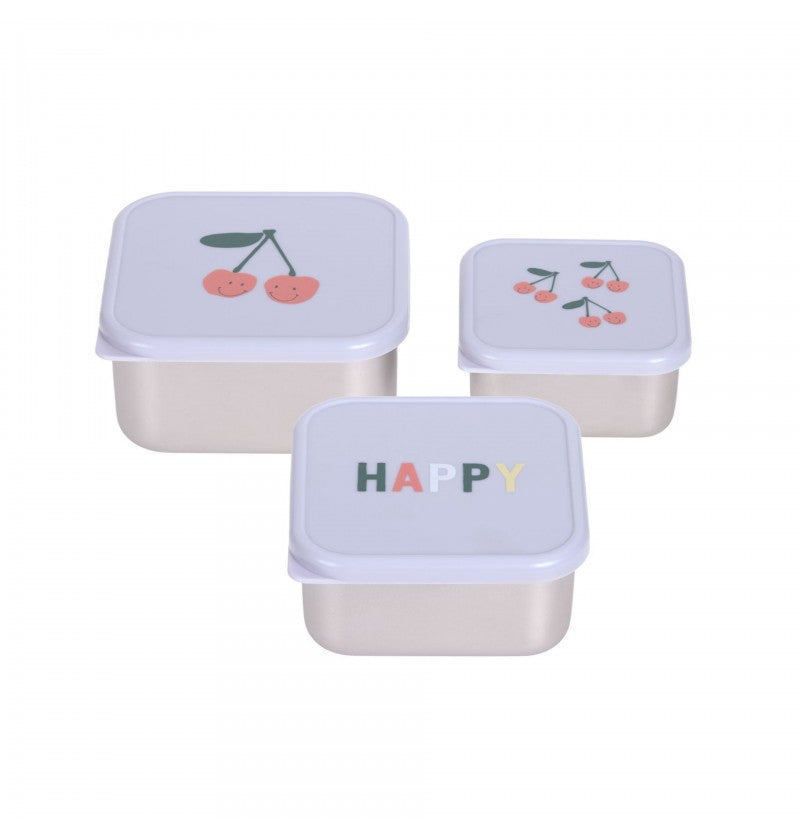 Lot de 3 boîtes à gouter