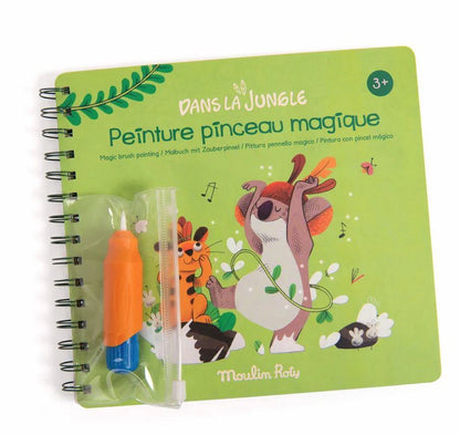 Peinture pinceau magique